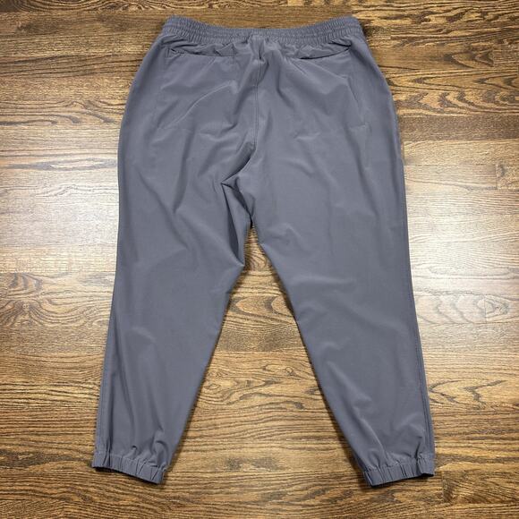 Duluth Trading Co Joggers Pants Mens XL Gray Stretch Athletic Drawstring Cuffed - Picture 10 of 10